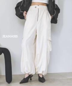 JEANASIS ホワイト ワークパンツ Fサイズ JEANASIS ホワイト ワークパンツ Fサイズ