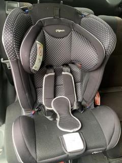 ピジョン オレイユ ZY-18 車用 ドット柄 チャイルドシート