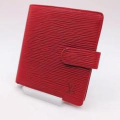 ルイヴィトンポルトフォイユツイスト コンパクト 14127 赤 レディース エピレザー 三つ折り財布 M64413 LOUIS VUITTON 中古  – 銀蔵オンライン