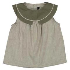 【maison marelle】 ロンパ&ブルマセット Maison Marelle - Bloomer straps TERNES (sand li