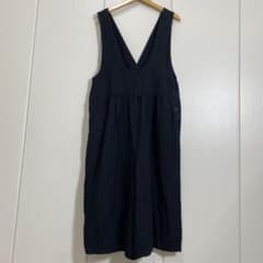 tumugu ムツグ リネンコットン サロペット オールインワン 麻綿