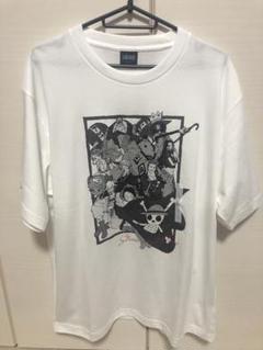 Lサイズ　ONE PIECE ワンピース コラボ　Tシャツ　白　麦わらの一味