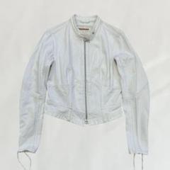 prada sports レースアップ　ホワイト　レーシングジャケット　gorp prada sports レースアップ ホワイト レーシングジャケット gorp