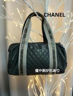 2022年最新】chanel(シャネル) スポーツライン ボストン バッグ 黒 ...
