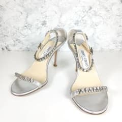 定価17万Ashley Williams × ジミーチュウ◇ビジュー サンダル