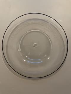 お得セット 黒川登紀子 未使用 ガラスリムボウル 白 食器 - education