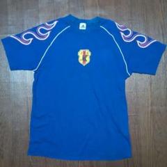 ビンテージ 日本代表 サッカー 炎 Tシャツ 90s アディダス Y-3 ビンテージ 日本代表 サッカー 炎 Tシャツ 90s アディダス Y-3
