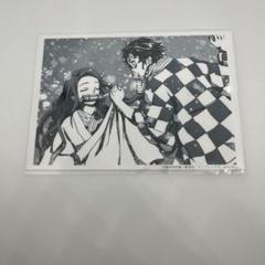 鬼滅の刃 カフェ 場面写ブロマイド 禰豆子 炭治郎 シークレット 第1話 鬼滅の刃「竈門禰豆子」誕生祭 in ufotable Cafe全店 12.29-1.17