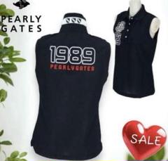 PEARLY GATES❣️SALE❣️ クールタッチ 4口ノースリーブポロ PEARLY GATES❣️SALE❣️ クールタッチ 4口ノースリーブポロ