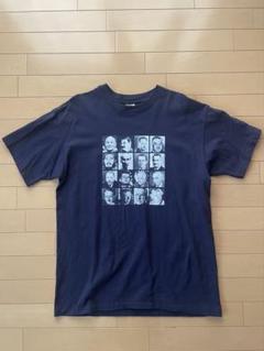 90s Vintage USA製 近代偉人メッセージTシャツ L 両面プリント