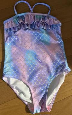 H&M キラキラフリルマーメイドワンピース水着