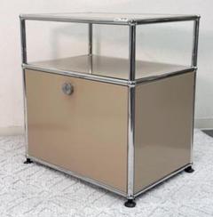USMハラー USMベージュ 1列2段 サイドテーブル 極美品 USM Haller/フリッツ・ハラー ベージュ 1列2段 キャビネット