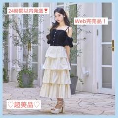 【最終値下げ】エムミーエメ デニムドッキングティアードワンピースMmeeme 最終値下げ】エムミーエメ デニムドッキングティアード