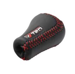 TRD 革巻 シフトノブ 5速MT用 ブラック レッドステッチトヨタ GR