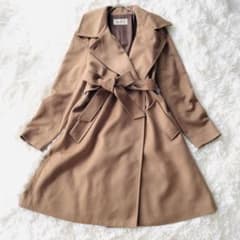 Ballsey ガウンコート カシミヤ100% ベルテッド 女優襟 キャメル