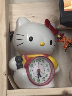 Sanrio　ハローキティ　キティちゃん　掛け時計　非売品 SANRIO ハローキティ 壁掛け時計 - メルカリ