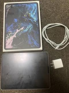 iPad Pro 11インチ Wi-Fi+Cellular (MU102J/A) 256GB スペースグレイ (通販サイト) 美品❁Wi-Fi+Cellular 256GB MHW83J/A シルバー タブレット