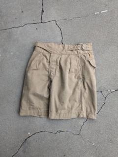 貴重◎ 50's British Army Gurkha Shorts British Army Jungle Green P-1950 