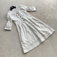 美品 トゥービーシック ロングワンピース ウール フリル