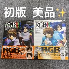 機動戦士ガンダムSEED RGB ILLUSTRATIONS 2冊セット【初版
