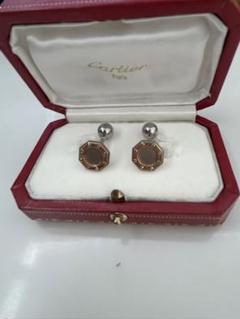 カルティエ　カフス　ケースつきCARTIER カルティエ カフス ケースつきCARTIER すぐ届く☆ギフトに