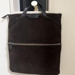 美品 PELLE MORBIDA ペッレモルビダ アルカンターラレザーバッグ