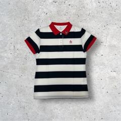 【美品】マンシングウエア ストライプ レディースシャツ サイズM