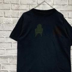 USA製90sヴィンテージTシャツ！シングルステッチ　ブラック半袖古着L79
