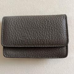 美品　サントーニ　名刺入れ　カードケース　まち　カード入れ　エトープ　ベージュ m32176328992_1.jpg?1717910685