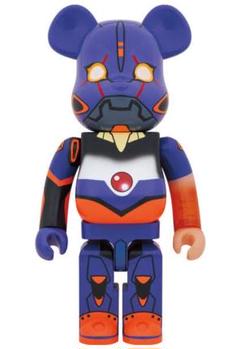 エヴァンゲリオン　初号機　覚醒ver. 100%&400% ベアブリック 新商品：エヴァストア限定「BE@RBRICK エヴァンゲリオン初号機