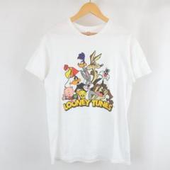 LOONEY TUNES アニメ キャラクター プリント Tシャツ 古着 M