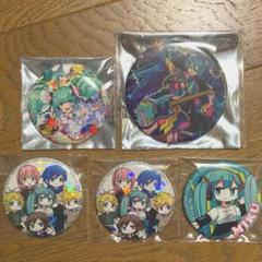 初音ミク　サンダーボルト　TOUR THUNDERBOLT 缶バッジ 初音ミク JAPANtour2023 サンダーボルト 缶バッジ5種セット