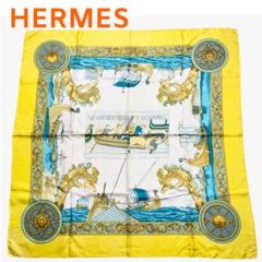 エルメス HERMES シルク LEDOUX LES NORMANDS スカーフ エルメス HERMES シルク LEDOUX LES NORMANDS スカーフ - メルカリ