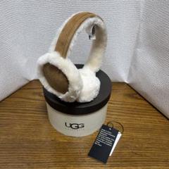UGG 耳あて・イヤーマフ　ブラウン UGG アグ イヤーマフ レディース W EMBROIDERED LOGO EARMUF