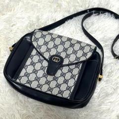 鑑定済み GUCCI グッチ オールレザー シマ GG ミニボストン 2way
