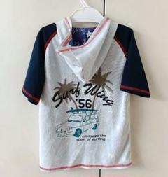 キッズ　ラッシュガード 130cm　フード付き