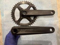 EASTON EA90 クランクセット 工具、BB、替えチェーンリング付き EASTON EA90 クランクセット 工具、BB、替えチェーンリング付き