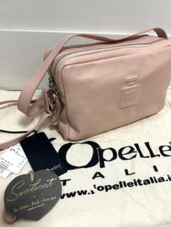 IO PELLE ピンク ショルダーバッグ 中型 本革 イタリア製 IO PELLE ピンク ショルダーバッグ 中型 本革 イタリア製 - メルカリ