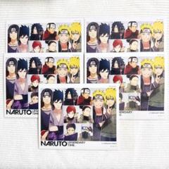 NARUTO　ベースヤードトーキョー　購入特典カード　5枚セット　①