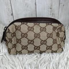 未使用品　GUCCI GGキャンバス ポーチ GUCCI - グッチ GGキャンバス ポーチ 29595 キャンバス