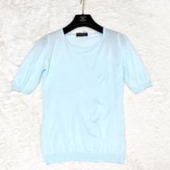 【美品】ジョンスメドレー　半袖ニット・サマーニット・シーアイランドコット・S 美品】ジョンスメドレー 半袖ニット・サマーニット・シー