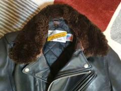 j*t様 Schott レザーフライトジャケット用 ファーボア襟　ダークブラウン Schott N.Y.C 襟ボア(ファー)/COLLAR FOR“618M”（ダブル