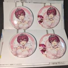 ホロライブ 一番くじ 宝鐘マリン 缶バッジ 通常ver 2個セット