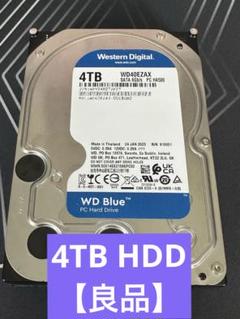 【良品】WesternDigital4TB HDD WD40EZAXのサムネイル