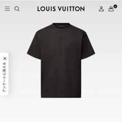 【シンプルなロゴが上品】Louis Vuitton エンボス Tシャツ ロゴ 在庫僅か！定番大人気【ルイヴィトン】エンボスLV Tシャツ ロゴ