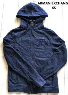ARMANIEXCHANGEパーカーXSネイビー