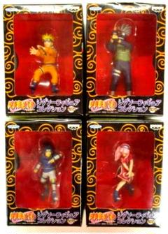 NARUTOーナルトー ジグソーフィギュアコレクション 全4種セット NARUTOーナルトー ジグソーフィギュアコレクション 全4種セット
