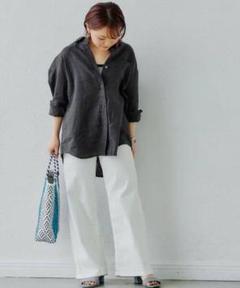 極美品】ヴラスブラム チュニック コルトレイク リネン 刺繍