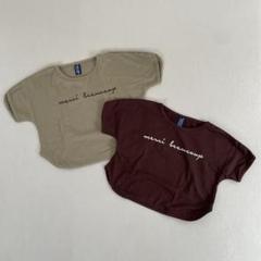 【新品未使用タグ付き】ベビー 半袖 トップス 90 2点セット まとめ売り 韓国