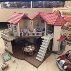 週末大幅お値下げ‼️●シルバニアファミリー●あかりの灯る大きな家●キレイ●ハウス